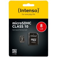 Micro8GB SDHC Karta 8GB Class10 + Adaptér