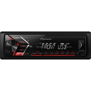 MVH-S100UI 4x50W USB AUX autorádio červené p.