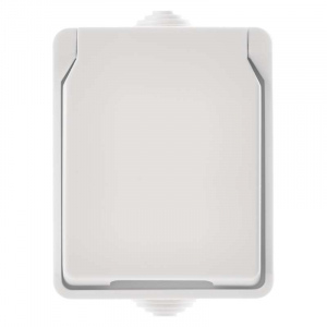 A1397.2 zásuvka IP54 nástenná 16A/250V IP54 biela