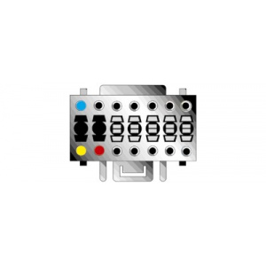 C3454 kábel autorádia KENWOOD 14 pin/ISO