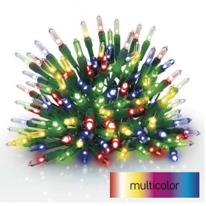 LED vianočná reťaz – tradičná, 26,85 m, vonkajšia 